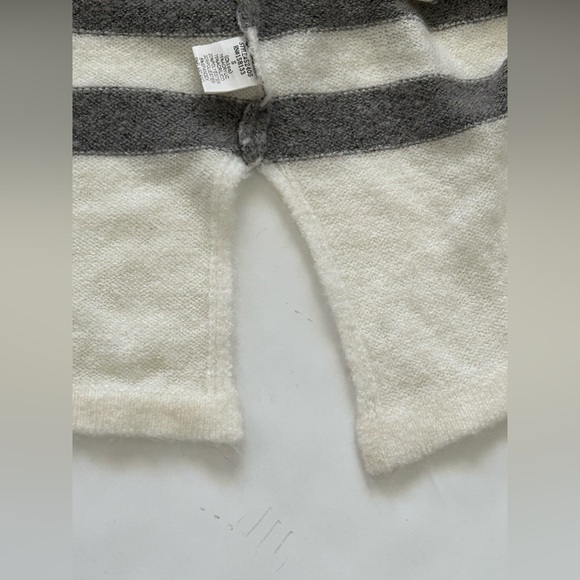 Madewell Sweater Multicolor Kent Striped Cardigan Alpaca Women Sz M - Picture 8 of 10